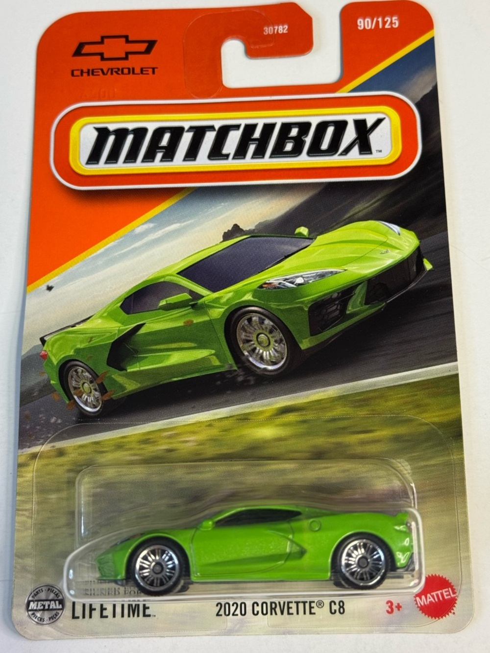 Matchbox 2020 CORVETTE C8 90/125